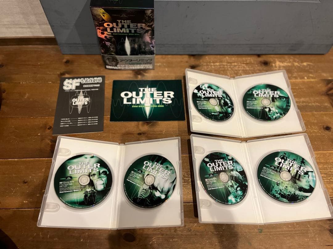 （期間限定最高値下げ中）ほぼ未使用アウターリミッツ完全版DVD全3シーズン