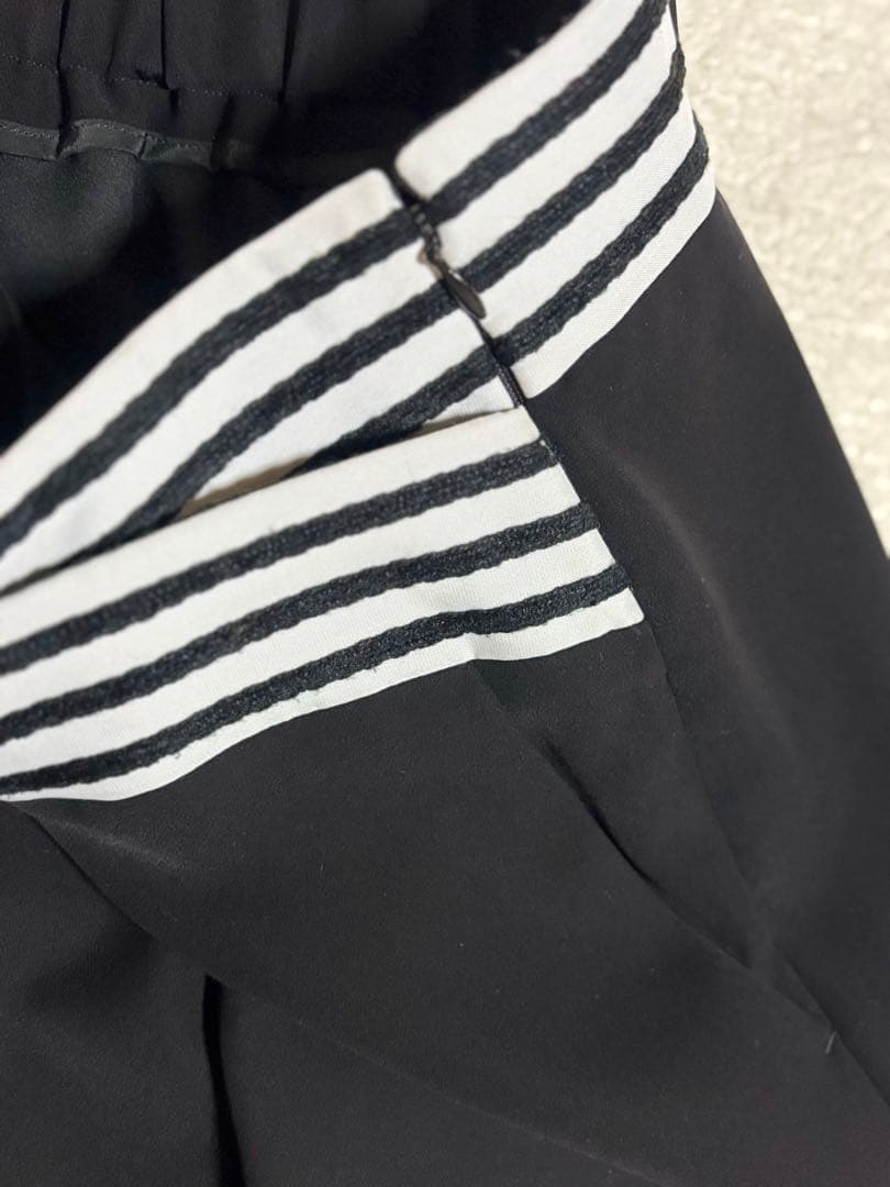 BORDERS at BALCONY 人気 パンツ 黒 36