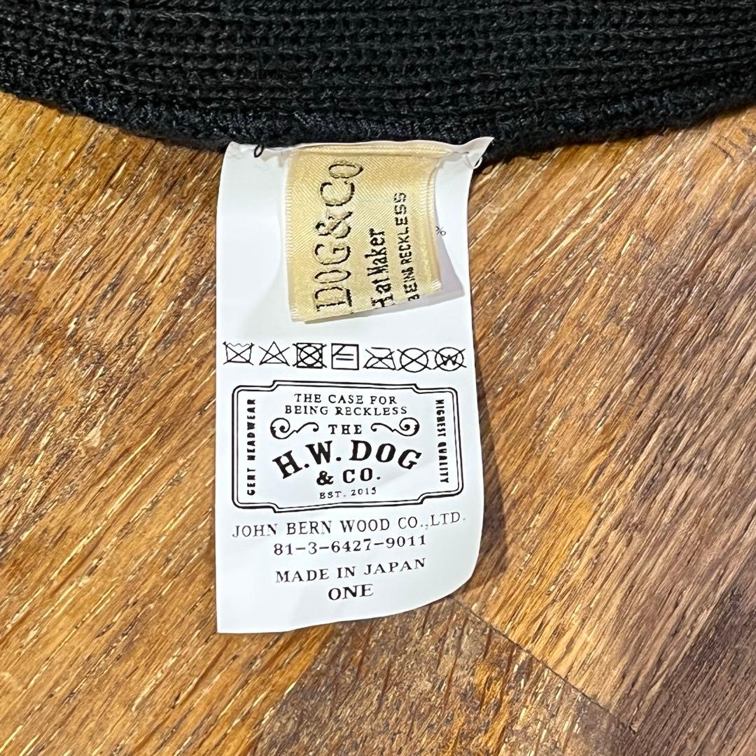 HWDOG&CO エイチダブリュードッグ　ニットキャップ