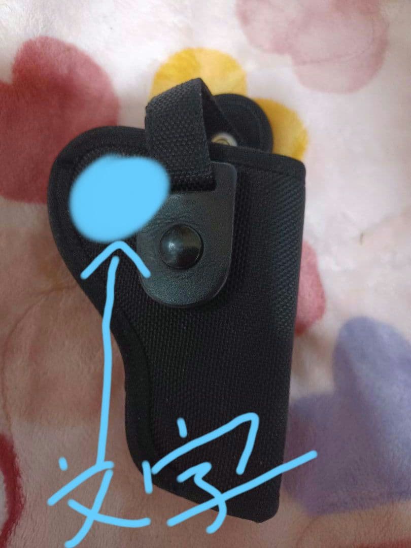 モデルガンホルスター(ナイロン)　ミリタリー　警棒