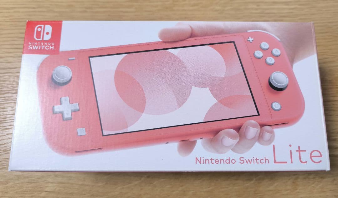 Nintendo Switch Lite 本体 コーラル (ケース付)