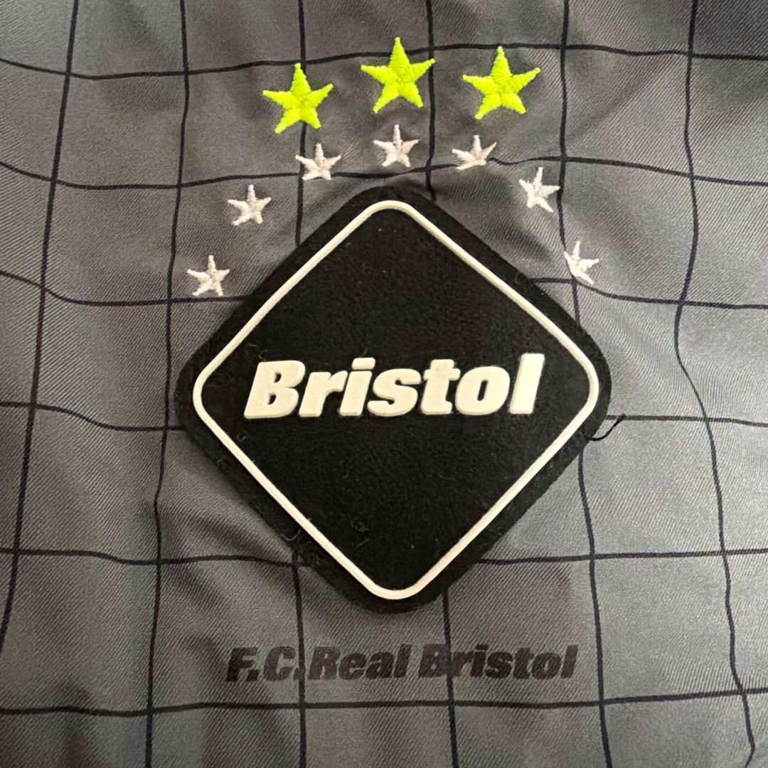 F.C.Real Bristol ジャージセットアップ グレー/ブルー Mサイズ