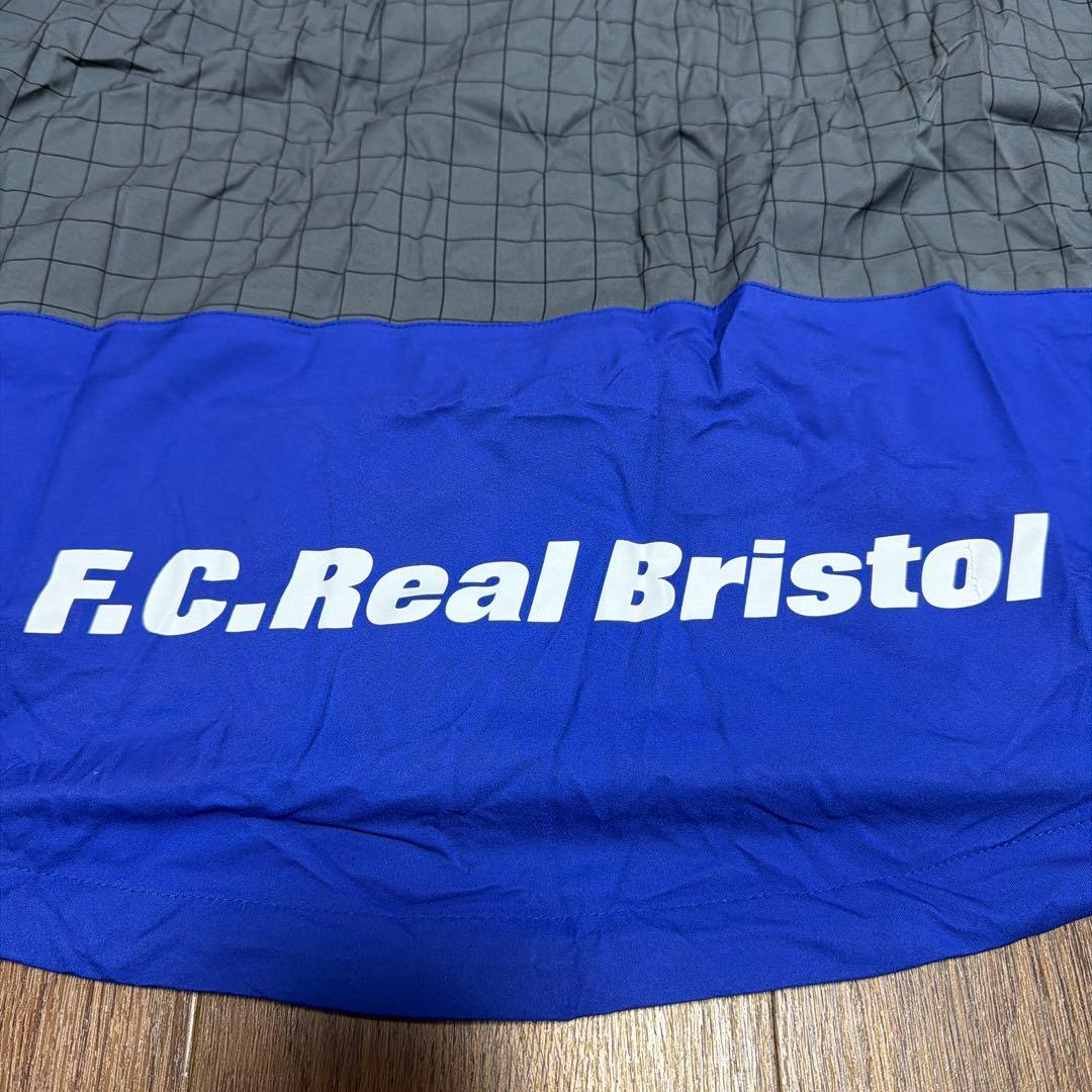 F.C.Real Bristol ジャージセットアップ グレー/ブルー Mサイズ