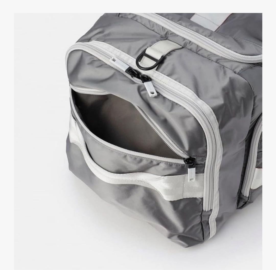 ブリーフィング club container eco twill gray