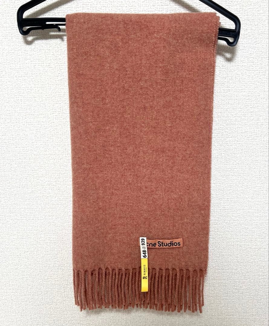 matcha さま専用★Acne Studios フリンジ　ウールマフラー
