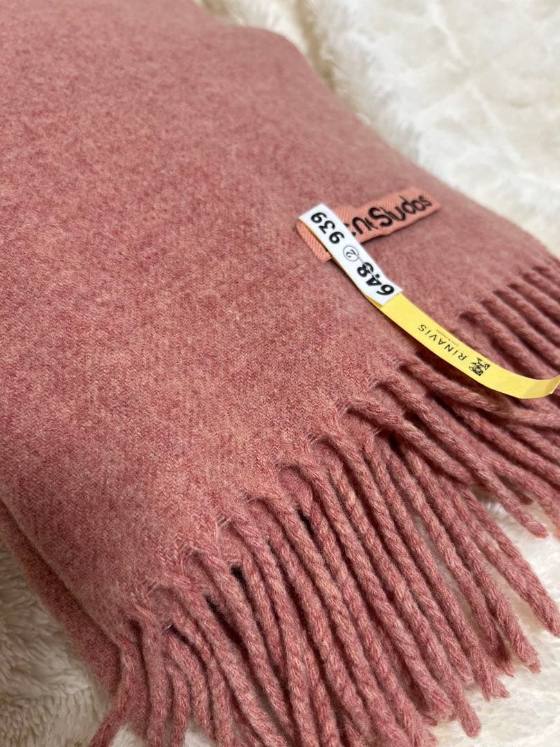 matcha さま専用★Acne Studios フリンジ　ウールマフラー