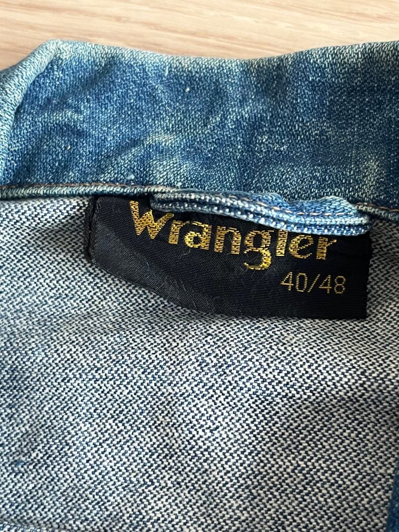 80s 90s Wrangler デニム ジャケット Gジャン 古着 40