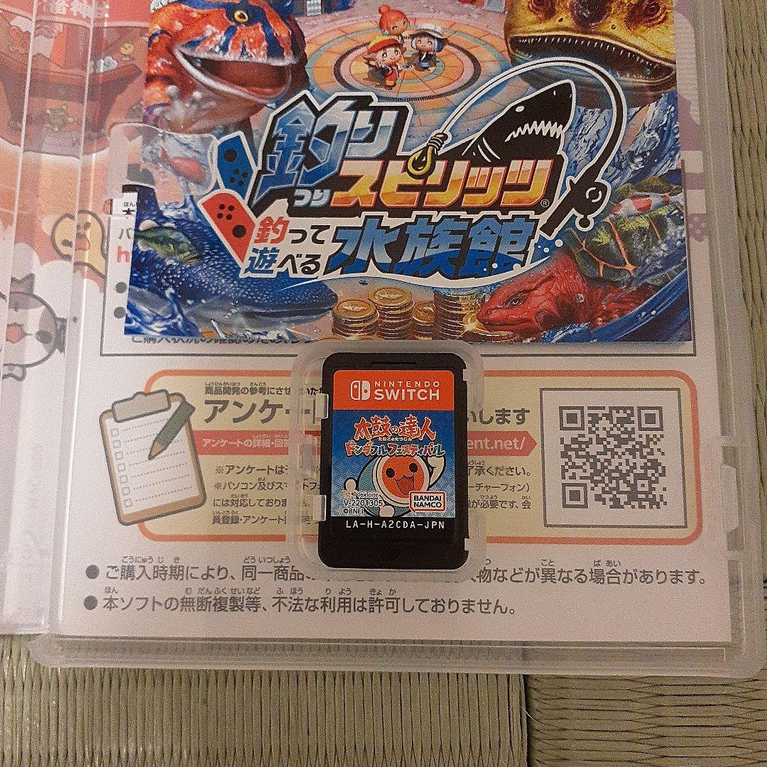 Switch 太鼓の達人ドンダフルフェスティバル ソフト+太鼓バチセット