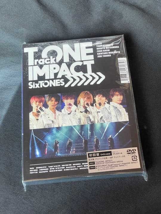 SixTONES/TrackONE-IMPACT-〈初回盤DVD・2枚組〉