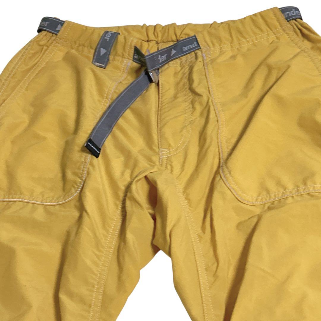 アンドワンダー パンツ　ナイロンクライミングパンツ リフレクター　レディース　M