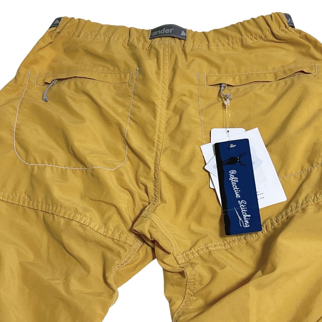 アンドワンダー パンツ　ナイロンクライミングパンツ リフレクター　レディース　M