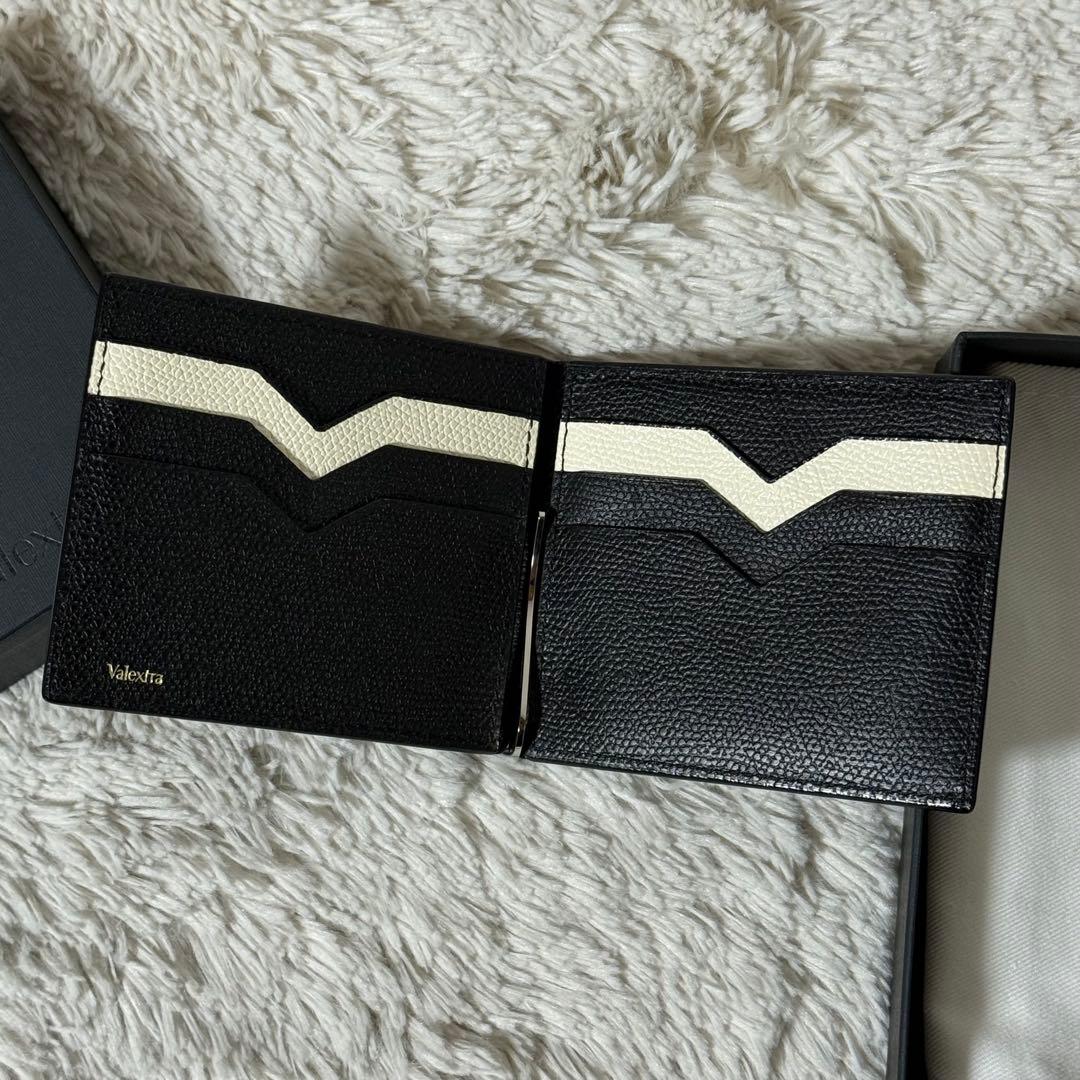 ⭐️新品未使用⭐️　Valextra　ヴァレクストラ　マネークリップ　ブラック
