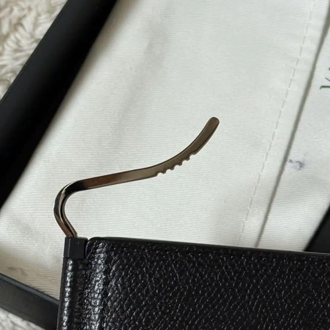 ⭐️新品未使用⭐️　Valextra　ヴァレクストラ　マネークリップ　ブラック