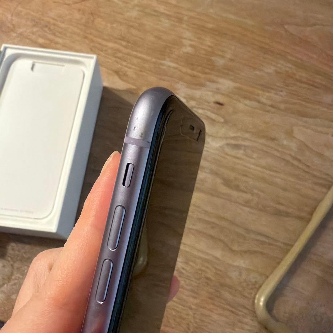 iPhone11 本体 64GB パープル SIMフリー 動作確認済