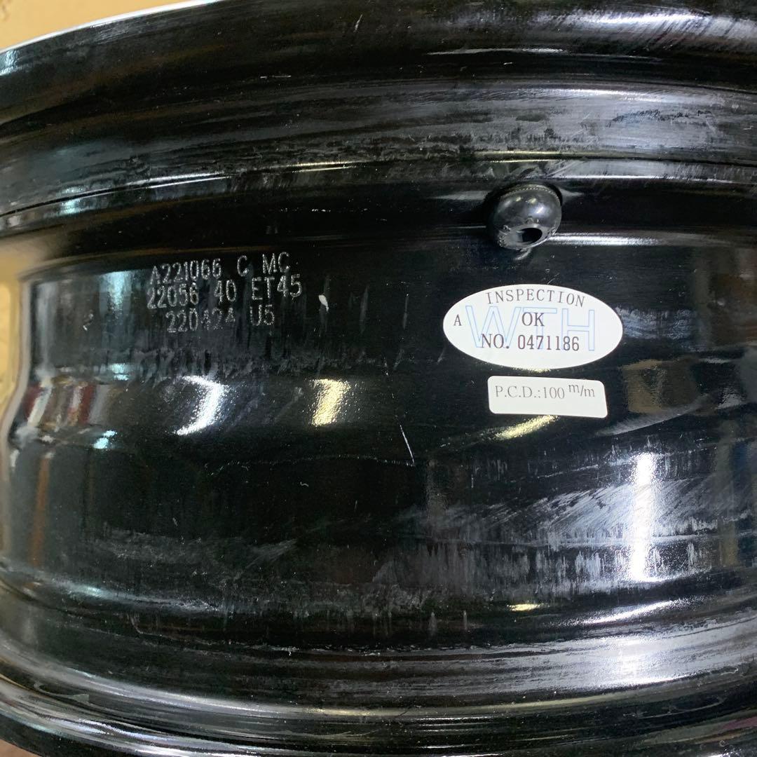 未使用品 Verthandi 15インチホイール4本中2本 ②