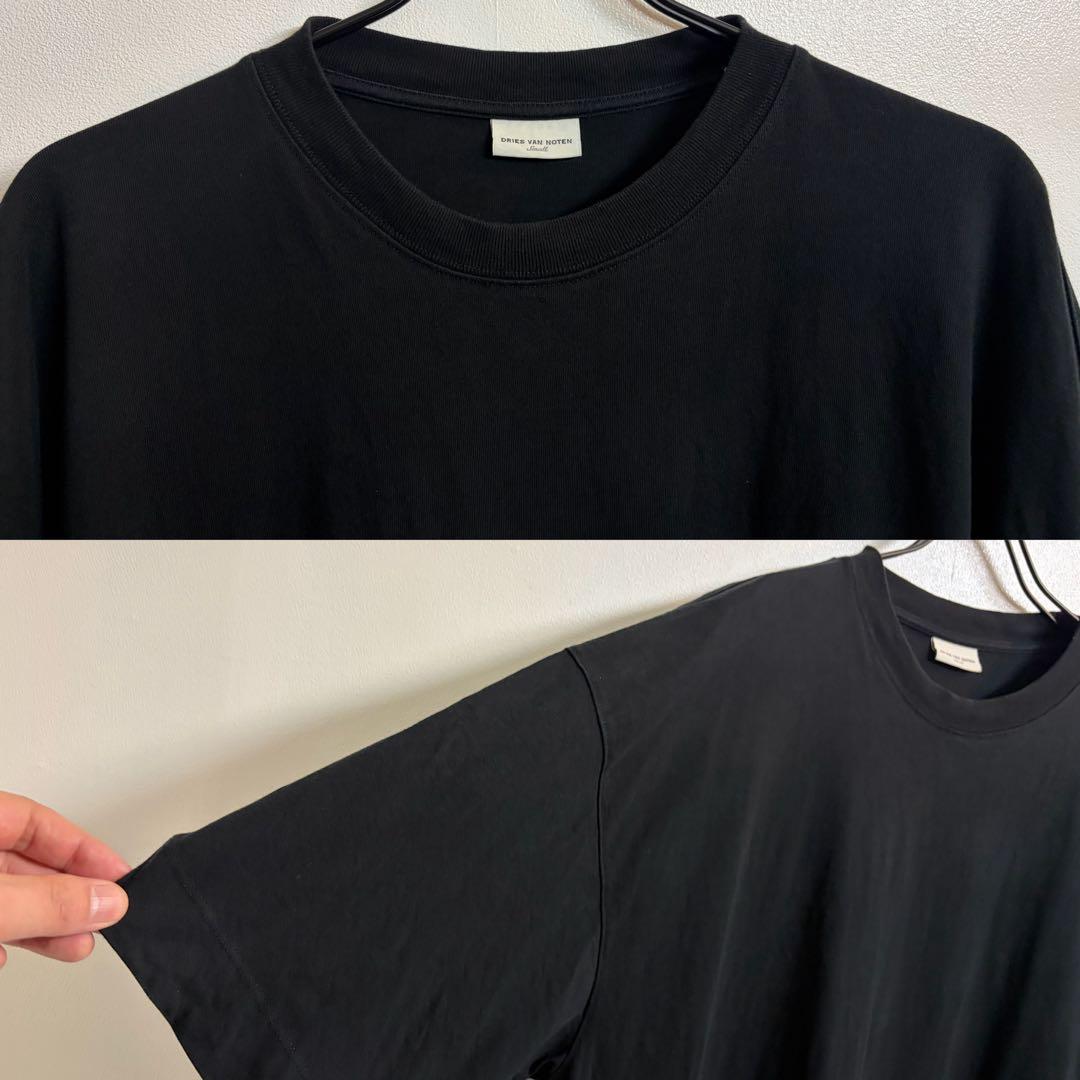 DRIES VAN NOTEN トルコ製 OVER SIZEカットソー ブラック