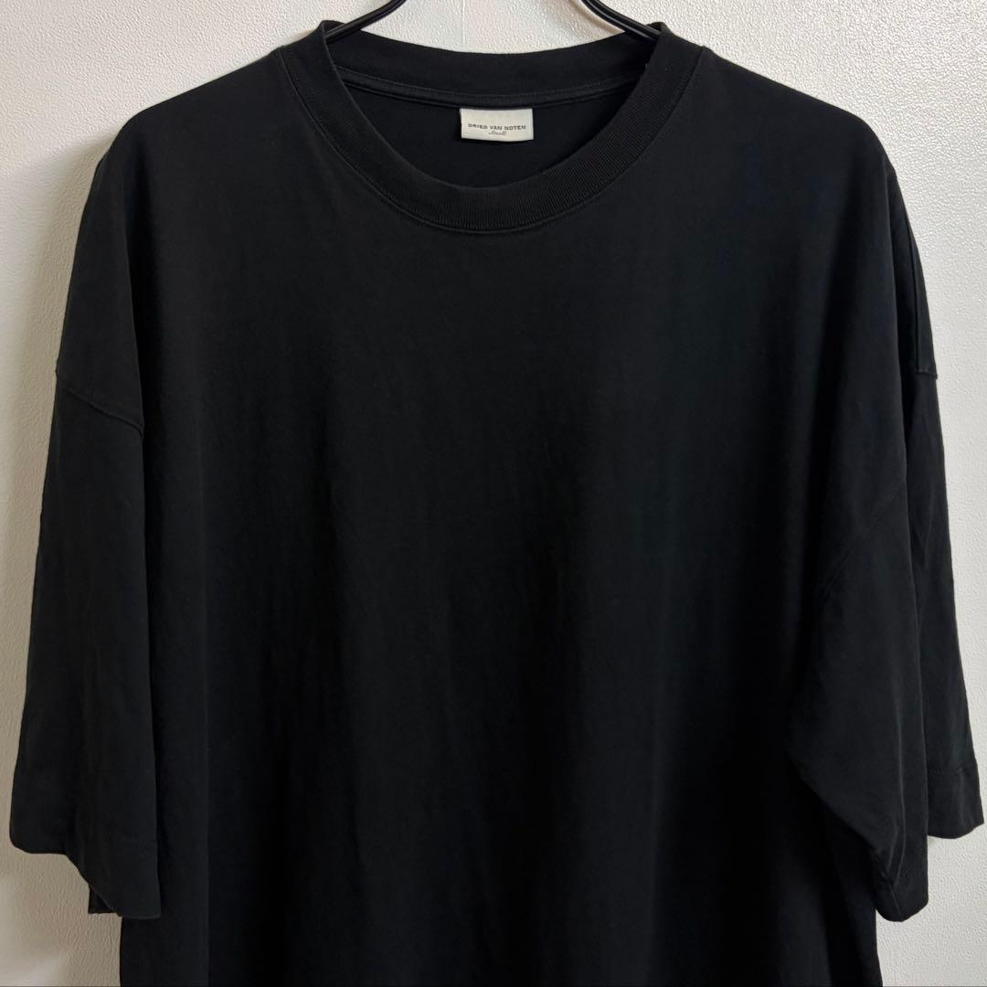 DRIES VAN NOTEN トルコ製 OVER SIZEカットソー ブラック