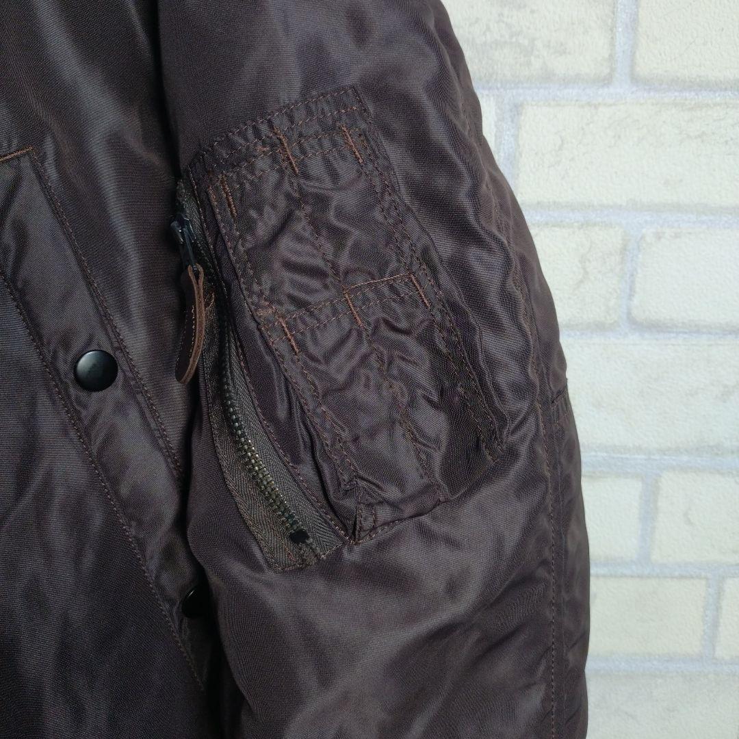 UNITED CARR★希少カラー N3-B フライトジャケット 茶 L