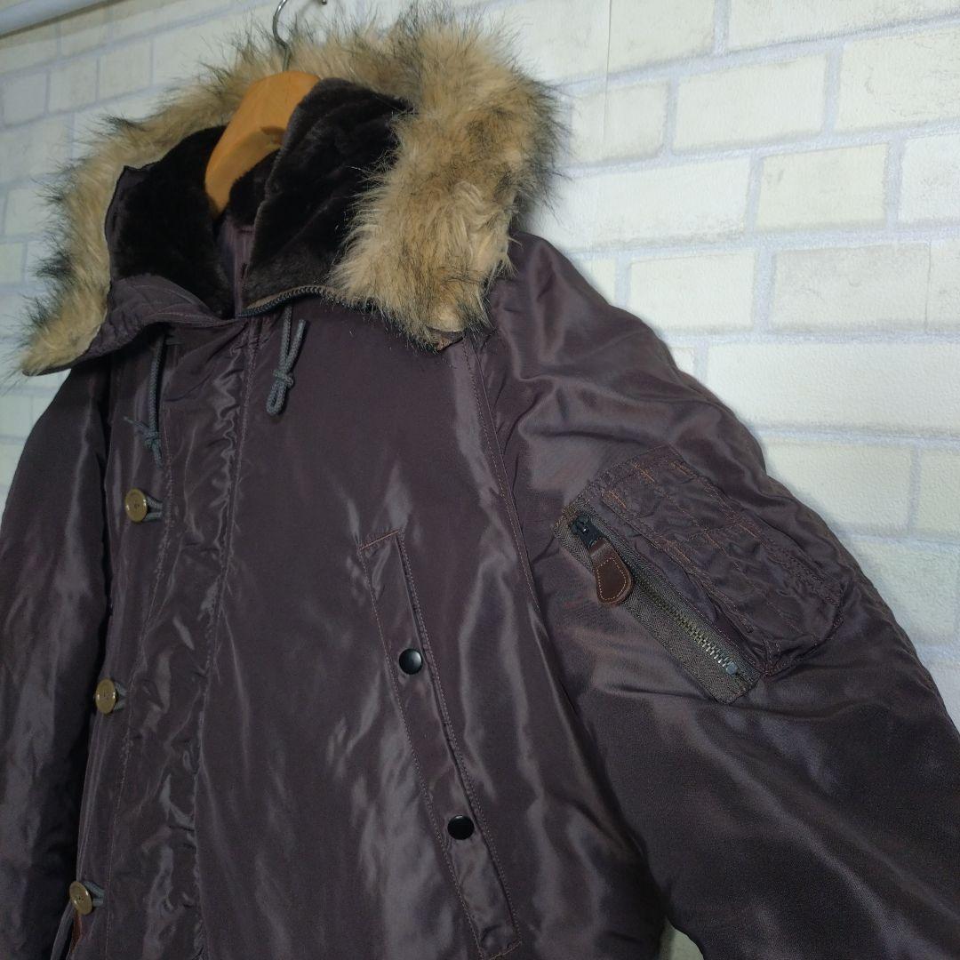 UNITED CARR★希少カラー N3-B フライトジャケット 茶 L