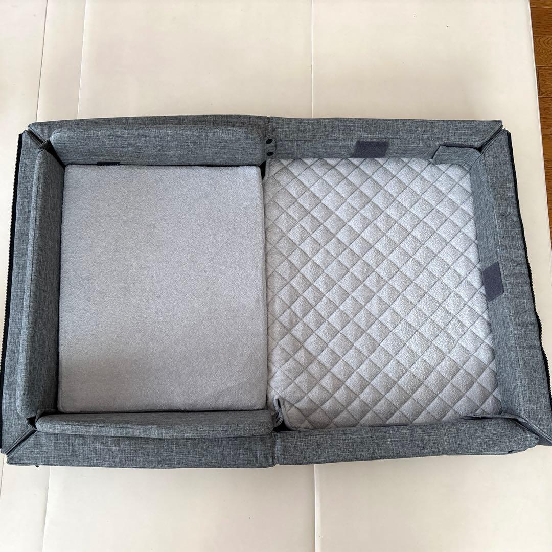 ファルスカ コンパクトベッド Free メランジグレー