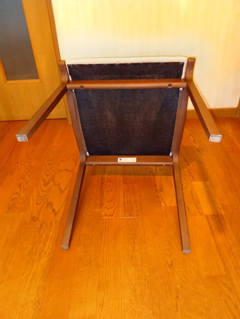 木製ダイニングチェア ベージュ