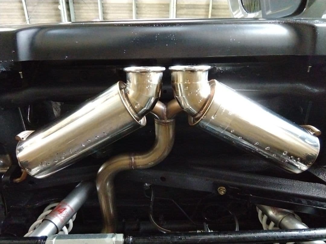 ジムニーJB64用センターW出しマフラー 5次元製 車検対応 未使用品