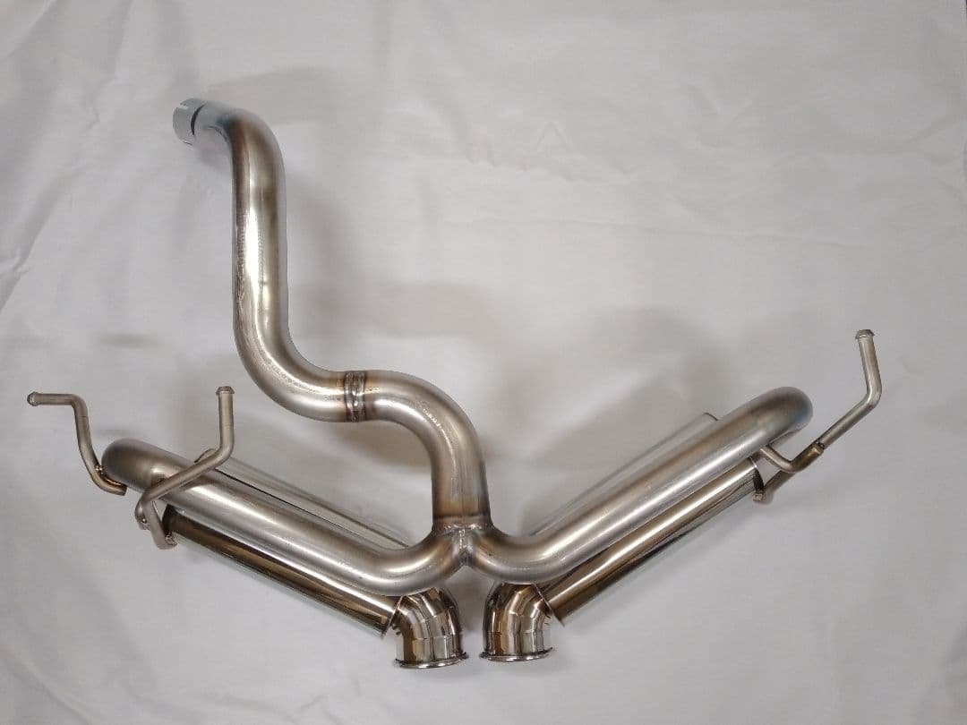 ジムニーJB64用センターW出しマフラー 5次元製 車検対応 未使用品