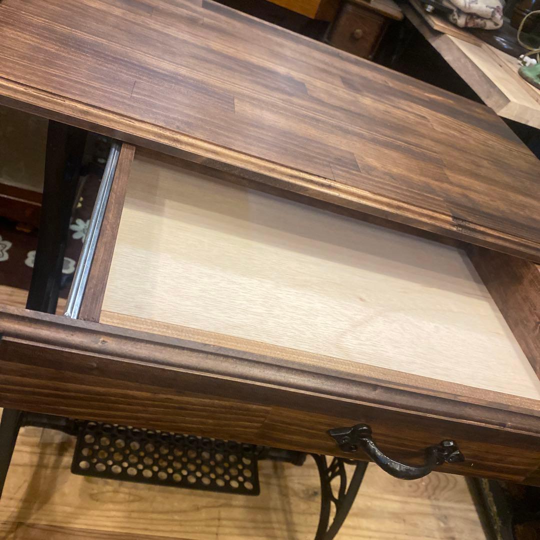 ミシン脚テーブル　天板＆脚カバーセット