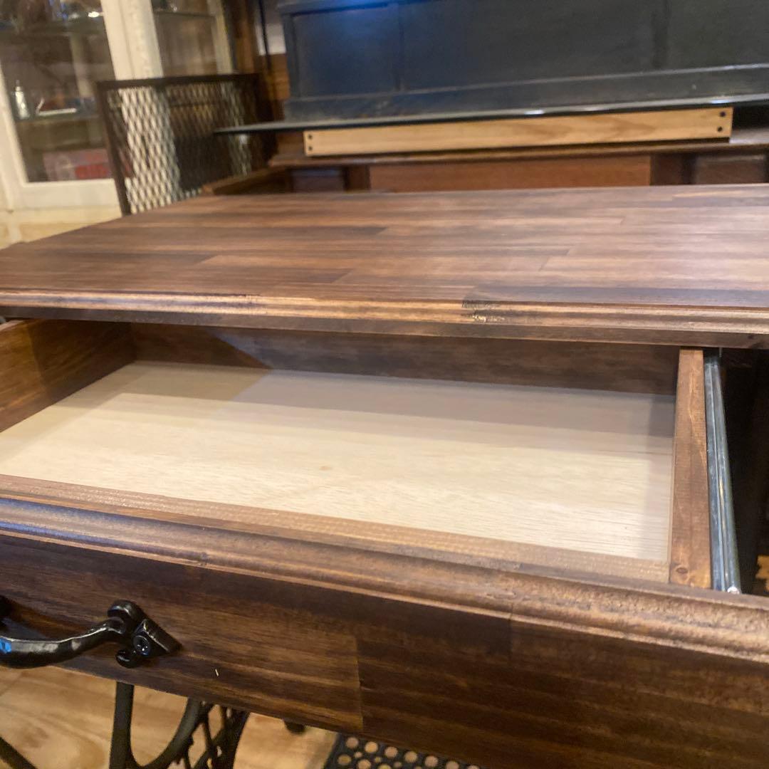 ミシン脚テーブル　天板＆脚カバーセット