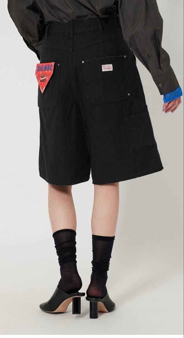 B &Y 【別注】＜BIG MAC＞ダブルニー ショーツ