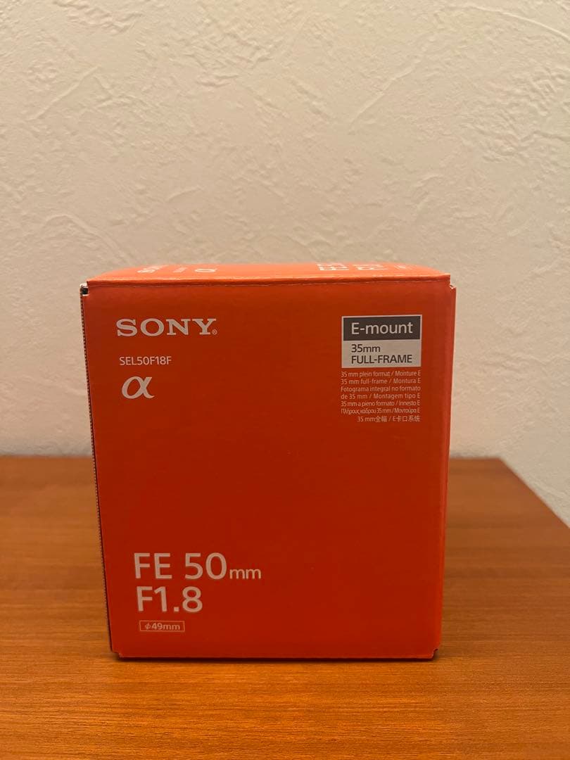 SONY FE 50mm F1.8 単焦点レンズ