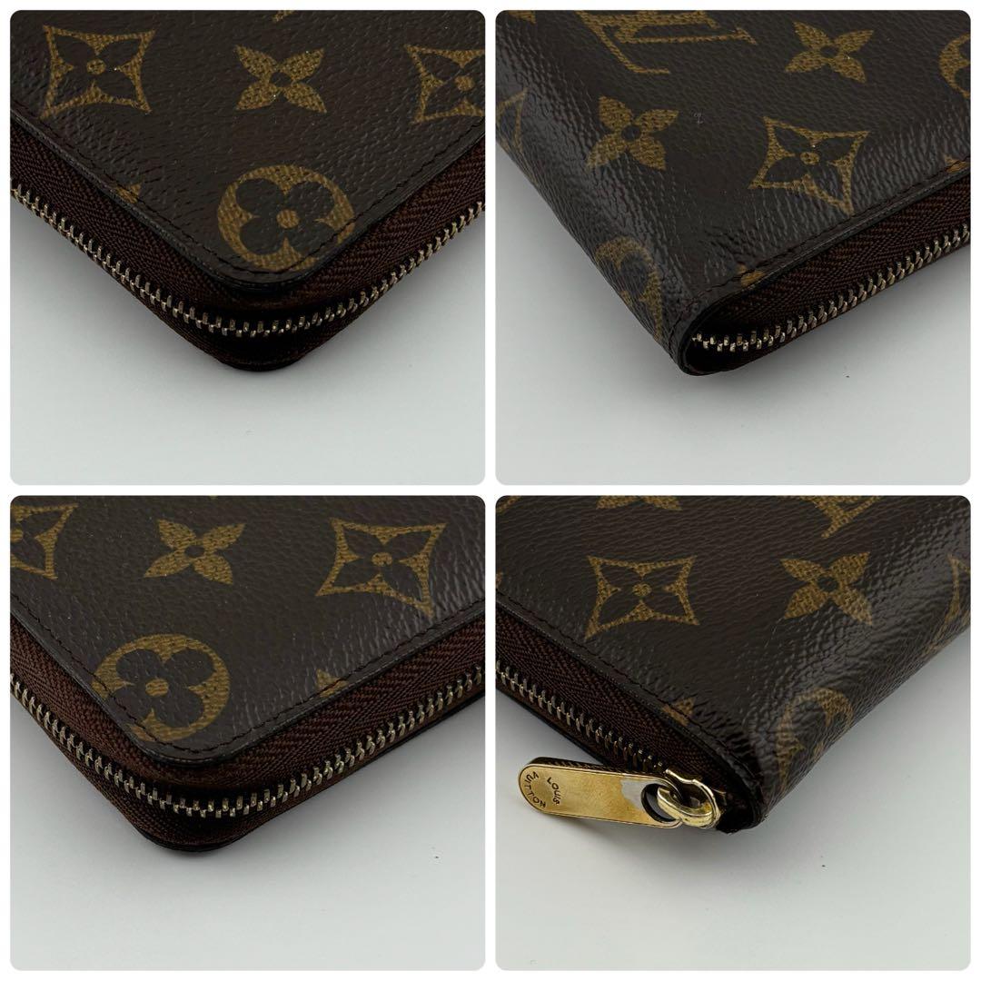 【極美品】ルイヴィトン モノグラム ジッピーパース　ラウンドファスナー