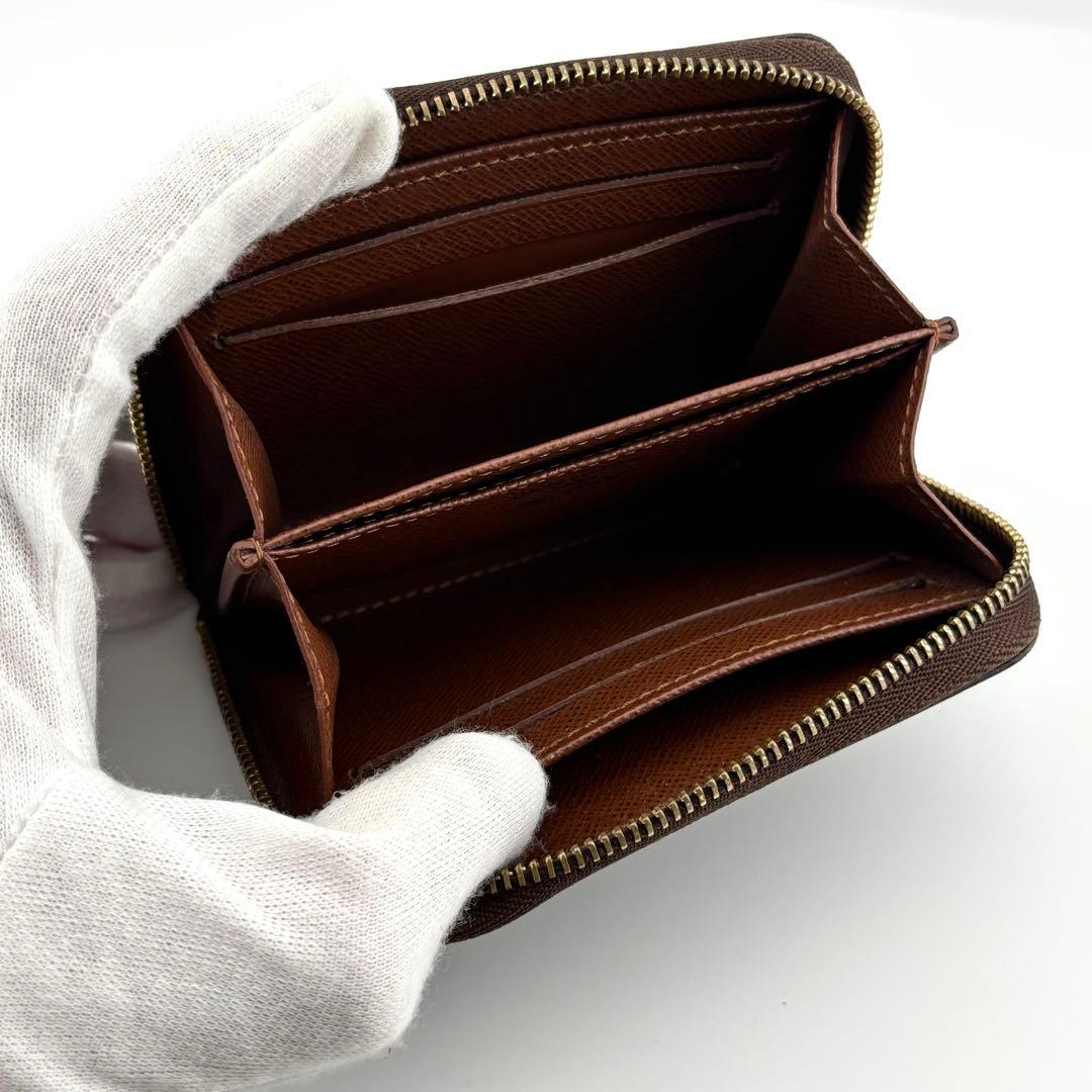 【極美品】ルイヴィトン モノグラム ジッピーパース　ラウンドファスナー