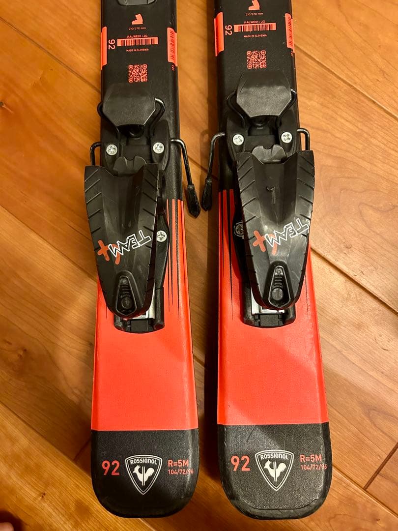 キッズスキーセットROSSIGNOL スキー板とHEAD ブーツセット