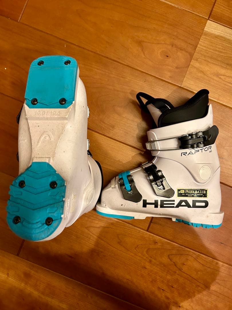 キッズスキーセットROSSIGNOL スキー板とHEAD ブーツセット