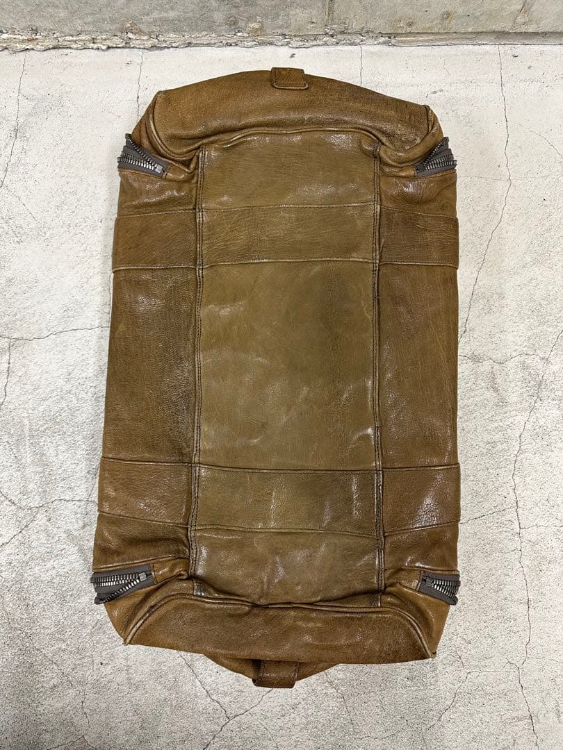 ユリウス　JULIUS レザー ドラムバッグ　ボストンバッグ