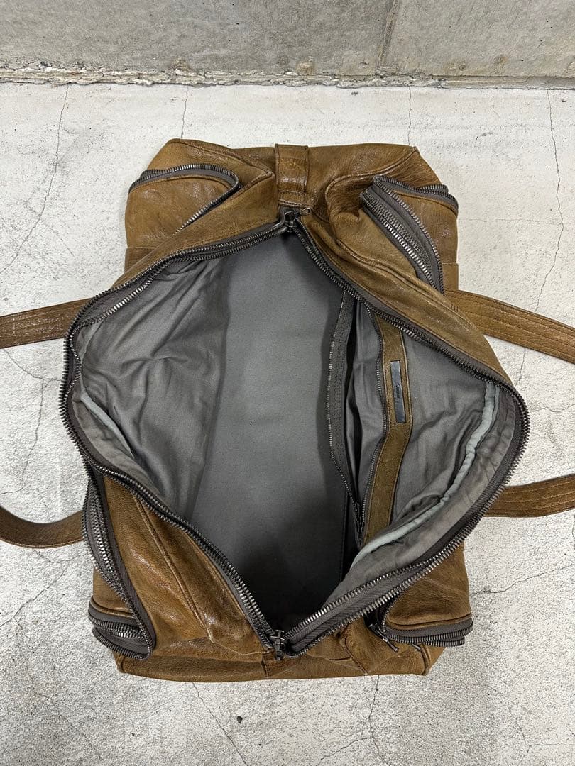 ユリウス　JULIUS レザー ドラムバッグ　ボストンバッグ