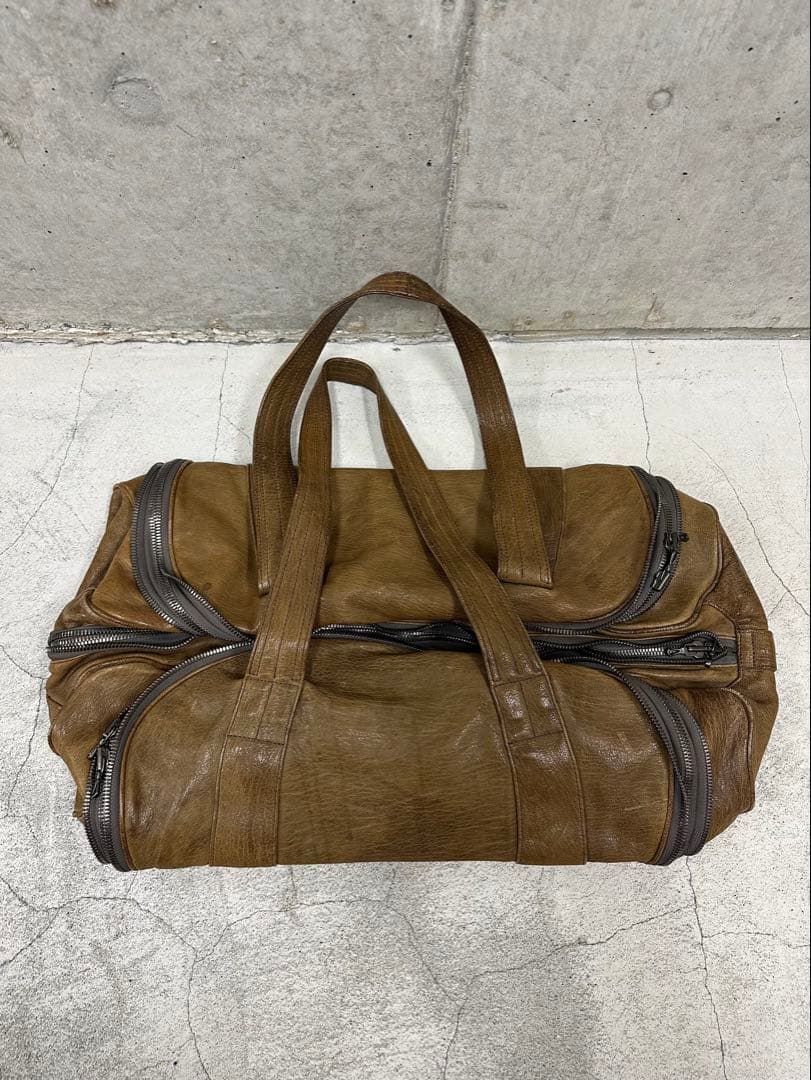 ユリウス　JULIUS レザー ドラムバッグ　ボストンバッグ