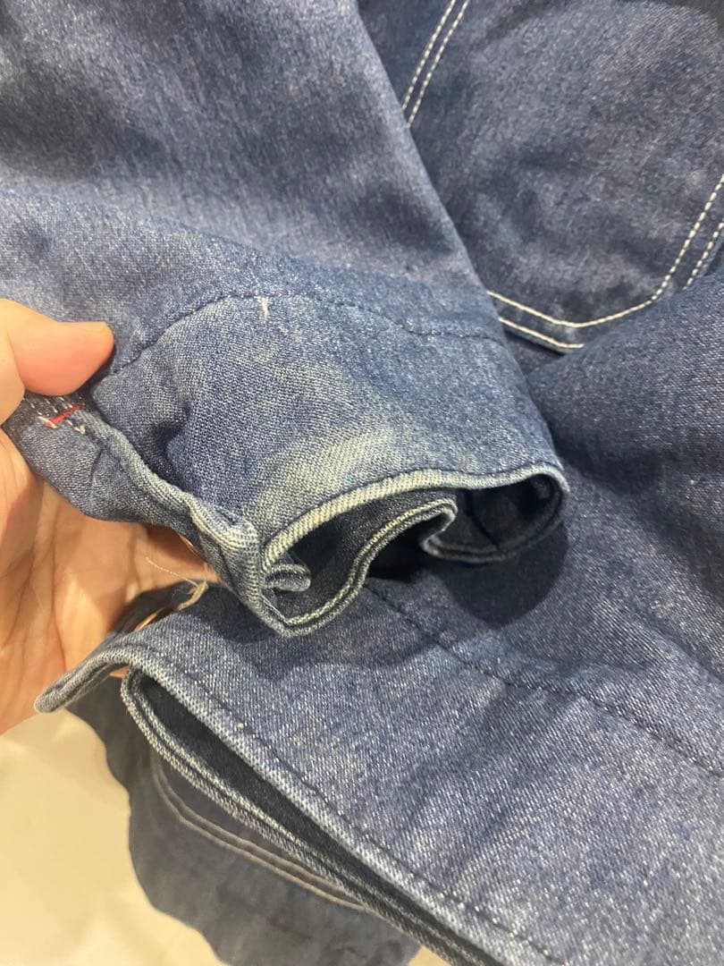 おそらくノンウォッシュ USA製 80s BIGMAC カバーオール L～XL