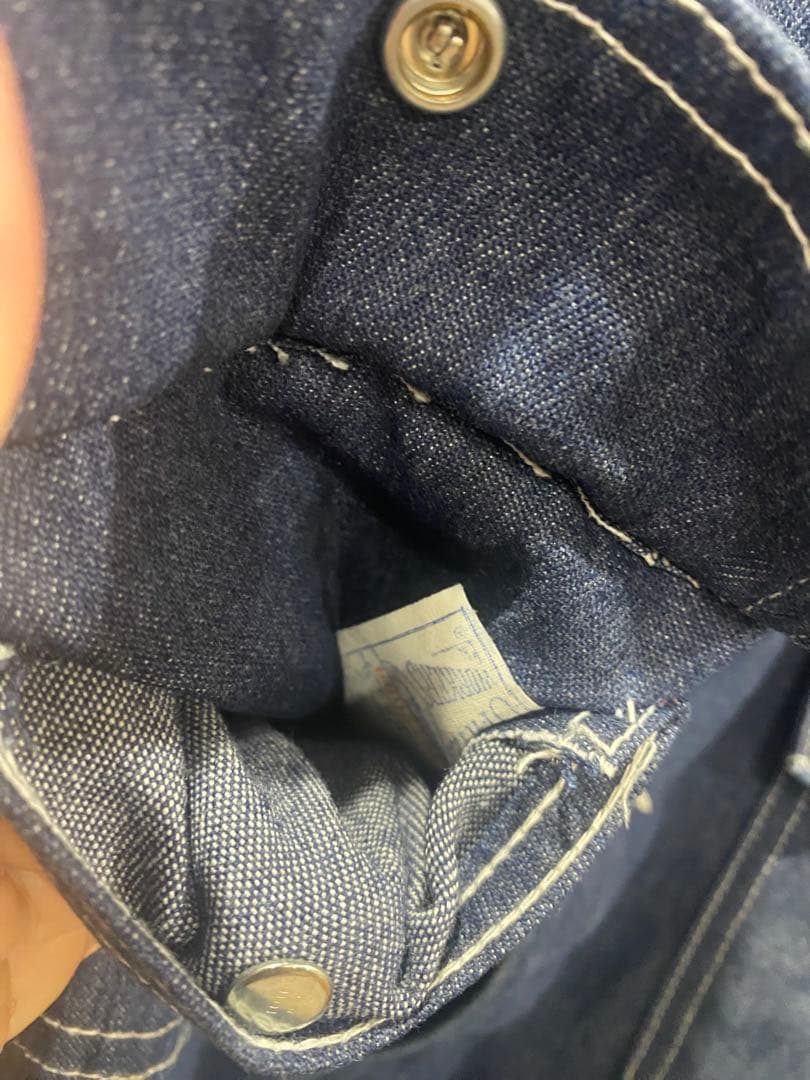 おそらくノンウォッシュ USA製 80s BIGMAC カバーオール L～XL