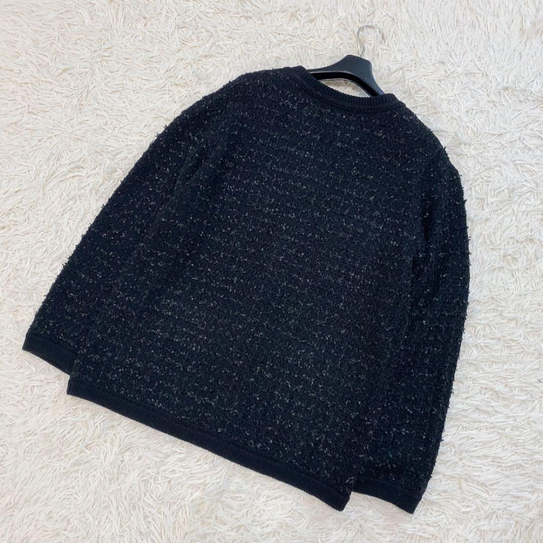 【美品】レリューム 23AW ツイードニットジャケット 金ボタン 近年モデル