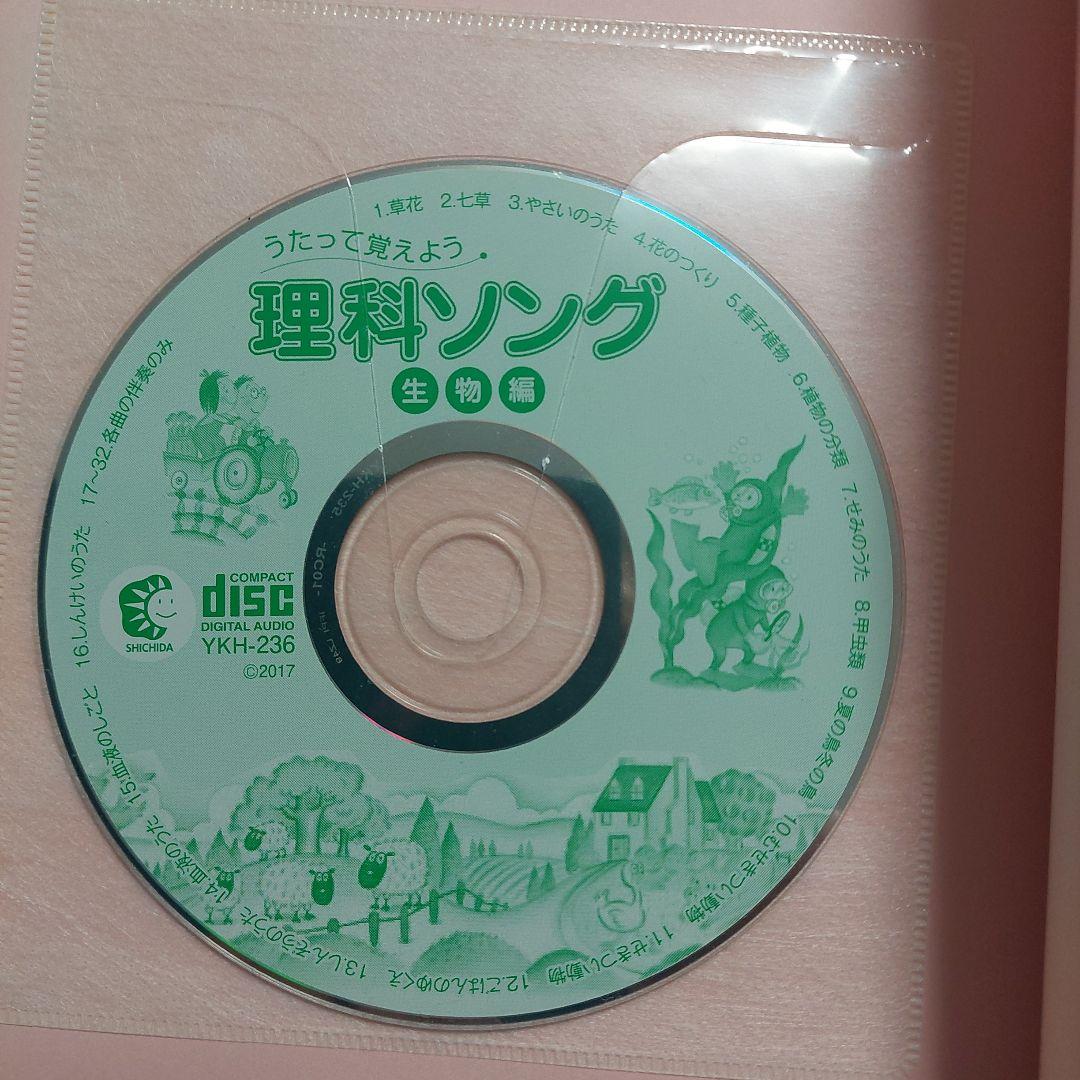 七田式　社会科ソング・理科ソングセット