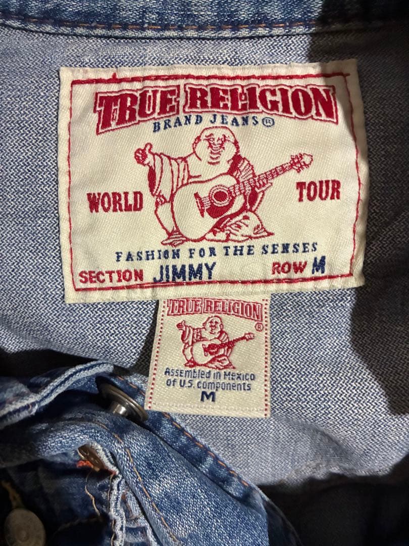 （三連休限定価格）TRUERELIGION JIMMYデニムジャケット　Mサイズ