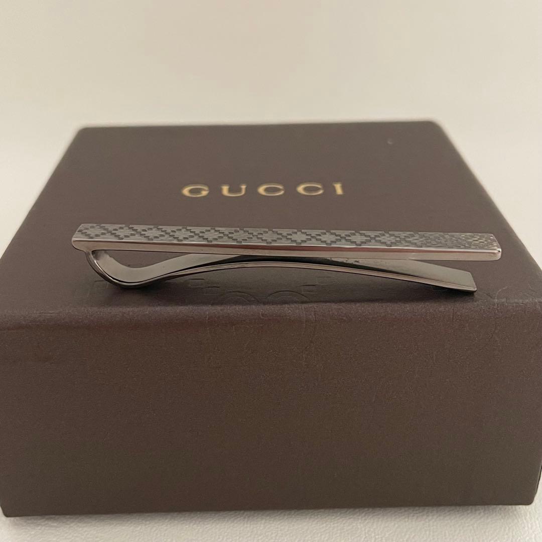 極美品　グッチ　ネクタイピン　付属品　ディアマンテ　925 ビジネス　スーツ
