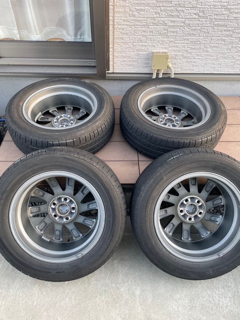 30系ヴェルファイア　アルファード　純正 17インチホイールタイヤセット4本