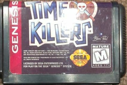 激貴重！GENESIS TIMEKILLERS ソフトのみ 海外購入品 SEGA