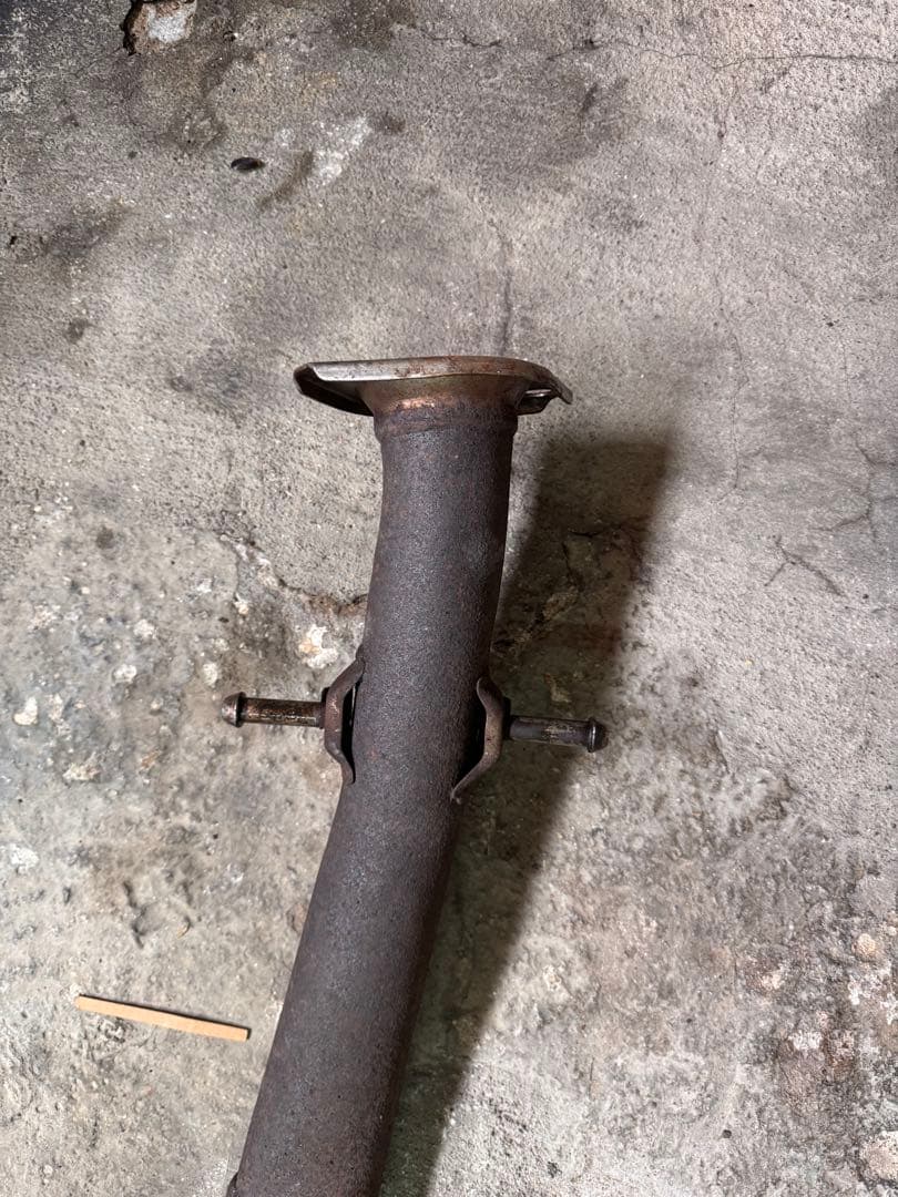 マークXマフラー本体、純正加工マフラー