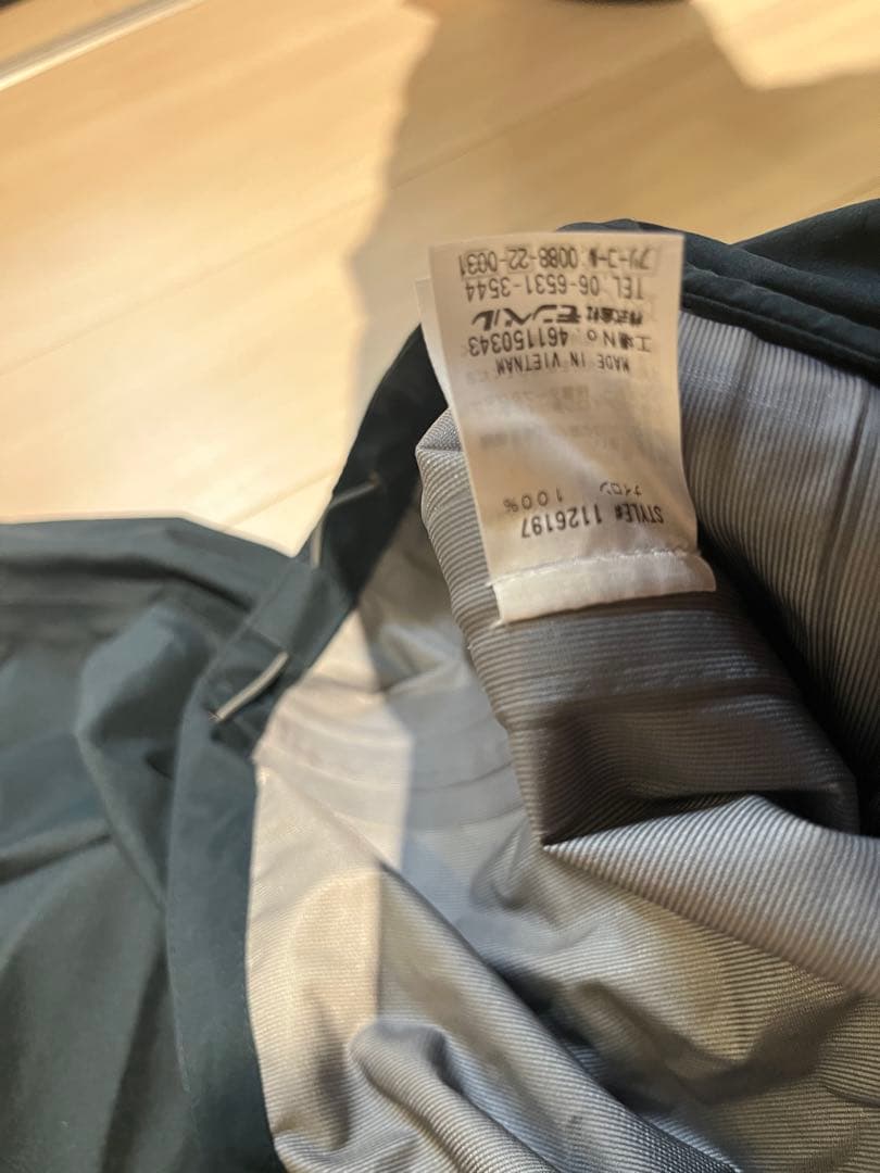 montbell ウェーディングジャケット ダークグリーン L