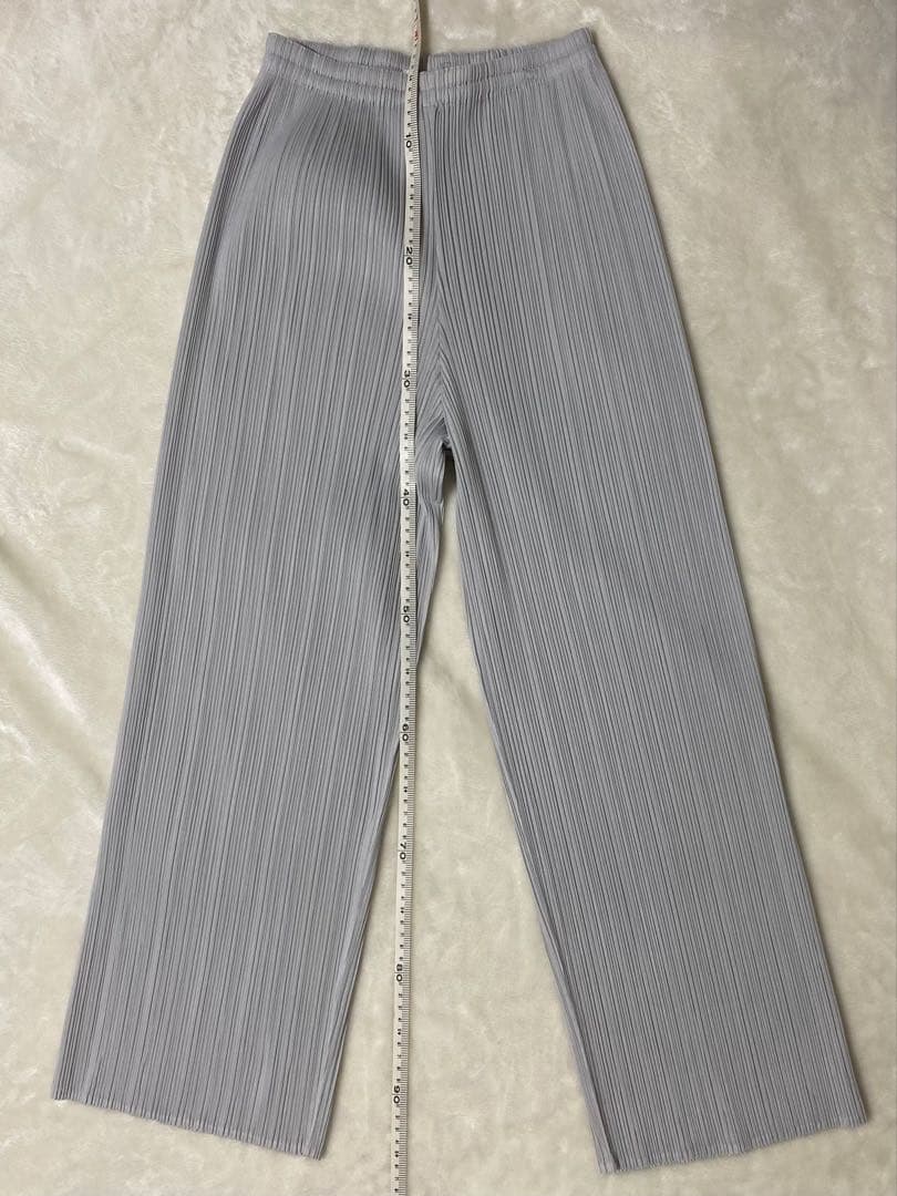 R*★様 【プリーツプリーズ】 ライトグレー サイズ1 Ｓ パンツ イッセイミヤ