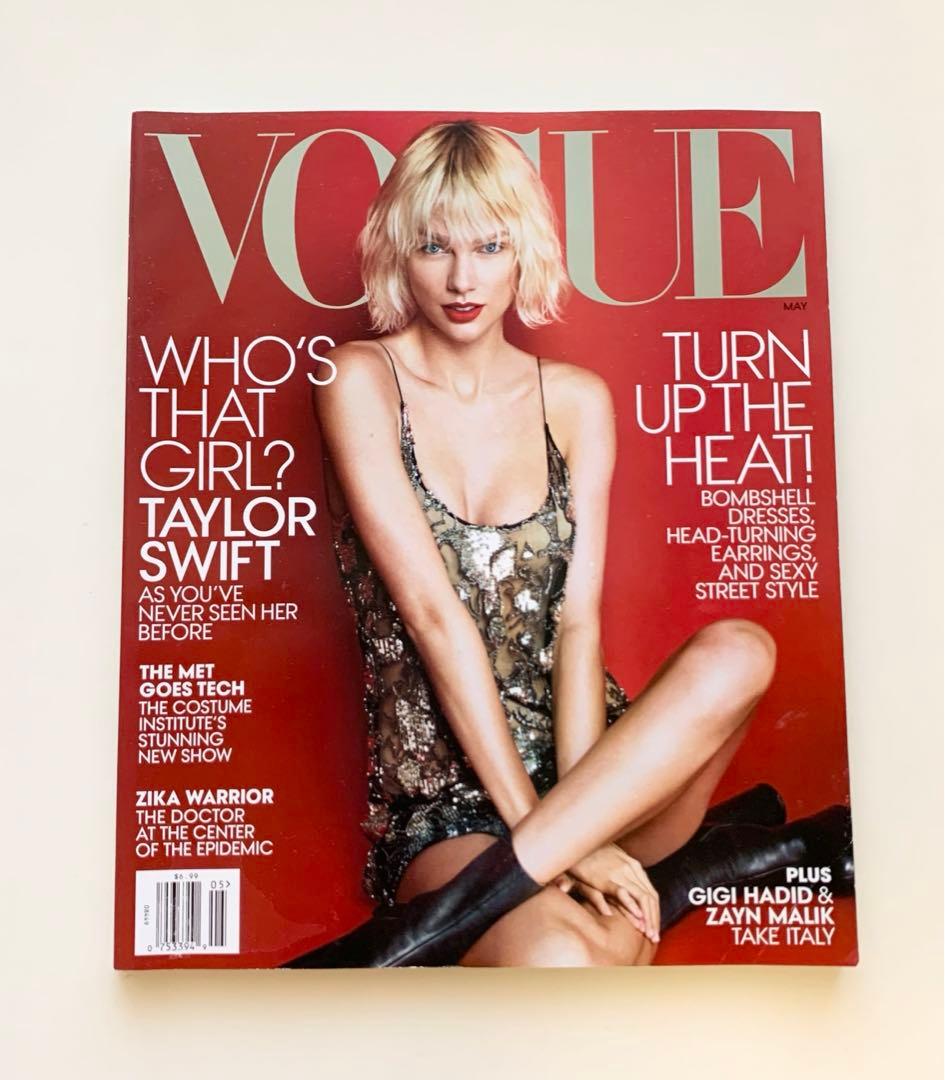 女性情報誌 Vogue US May 2016 Taylor Swift